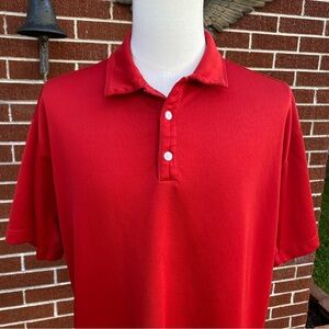 -*HP* Nike Golf Red Polo Nike Sphere Dry Men's Big & Tall Size XXL